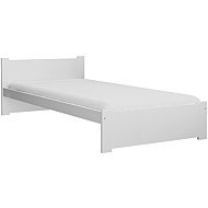 Textilomanie Ikaros Bed 90 × 200cm, White, Slatted Frame, without Mattress - Bed