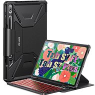 Infiland Pouzdro s klávesnicí na Samsung Galaxy Tab S7 Pro + / S8 Pro + / S7 FE 12.4'', černé - Tablet Case