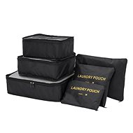 Travel organiser set black - Packing Cubes