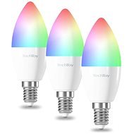 TechToy Smart Glühbirne RGB 6 Watt E14 ZigBee 3er Set - LED-Birne