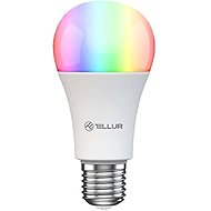 Tellur WiFi Smart bulb E27, 9 W, RGB white, warm white, dimmer - LED Bulb