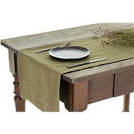 Tom Linen Table Runner Martini Olive 40x140 - Placemat