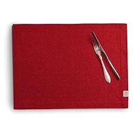 Lovely Linen Placemat 37X50 RED SINGLE - Placemat