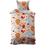 Dreamhouse LION CIRCUS MULTI 140x200, 60x70 - Bed Linen
