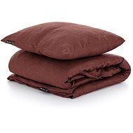 Tom Linen Linen Brown 140x200,50x70 - Bed Linen