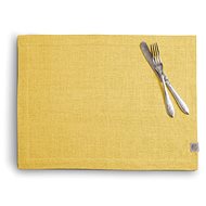 Lovely Linen Placemat 37X50 LEMON SINGLE - Placemat