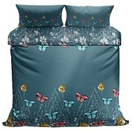 Kaptan French linen Efira turquoise - Bed Linen