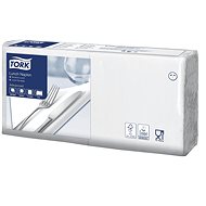Tork lunch napkins, white, 2-ply, 33 × 33 cm, 200 pcs - Paper Napkins