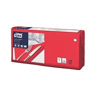 Tork lunch napkins, red, 2-ply, 33 × 33 cm, 200 pcs - Paper Napkins