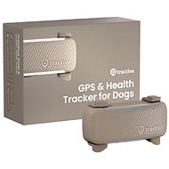 Tractive DOG 6 - GPS locator for dogs and health monitor, brown - Pet GPS Tracker