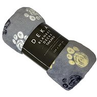 Home Elements microflannel blanket 150 × 200 cm paws - Blanket