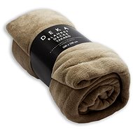 Home Elements mikroflanelová deka 200 × 230 cm khaki - Blanket