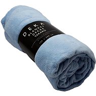 Home Elements mikroflanelová deka 150 × 200 cm světle modrá - Blanket