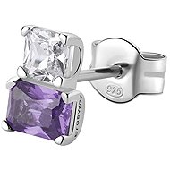 BROSWAY Single Fancy Magic Purple FMP10 1 pcs (Ag 925/1000, 0,8 g) - Earrings