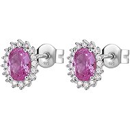 BROSWAY Fancy Vibrant Pink FVP14 (Ag 925/1000, 2,2 g) - Earrings