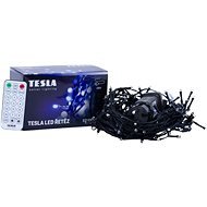Tesla - decorative chain cold white 6500K,100LED, 10m + 5m cable, 230V, controller with 8 functions, - Light Chain