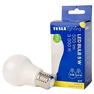 Tesla - LED-Glühbirne BULB, E27, 5W, 230V, 500lm, 25 000h, 3000K warmweiß, 220° - LED-Birne