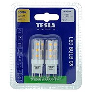 Tesla LED bulb G9, 2W, 230V, 200lm, 3000K warm white, 2pcs in pack - LED Bulb