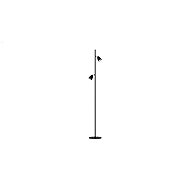 Tesla LED lampa Markéta, 2x GU10, kovová, černá - Floor Lamp
