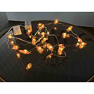 Tesla Vánoční nano řetěz Jelen, 20LED, 3000K, 2m + 30 cm, 2xAA baterie, časovač, IP20 - Light Chain
