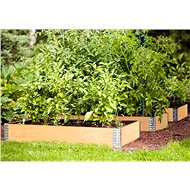 Raised Wooden Flower Bed Stackable - Large - Raised Garden Bed