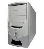 KME MiniTower ATX CX-2555 250W 3x5.25"+1x3.5"+1xzap.3.5"+front option - PC Case