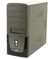 KME MiddleTower ATX CX-5759, P4-300W 4x5.25", 2+5x3.5" včetně USB/ audio portů - PC Case
