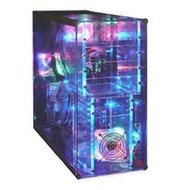 KME MidiTower ATX CX-6661 - acrylic, 4x5.25", 2+4x3.5", 500W zdroj - Počítačová skříň