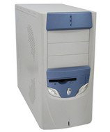 MiddleTower ATX design "Nokia 8850" Blue 250W 4x5.25"+1x3.5"+2xHDD - PC Case
