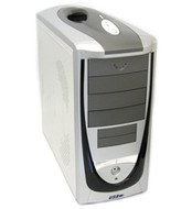 MiddleTower ATX Deluxe "Nokia 7650" (typ5), 300W i pro P4, přenosný case, modro-fialový - PC Case