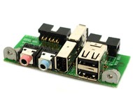 Modul USB, 6-pin FireWire a 2x audio pro skříně ATX Avance A007 - PC Case