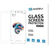 Odzu Glass Screen Protector E2E White Xiaomi Redmi Note 5 - Üvegfólia