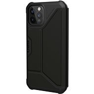 UAG Metropolis SATN, Black, iPhone 12/iPhone 12 Pro - Phone Cover