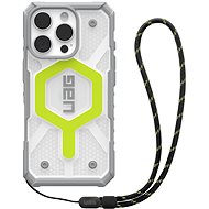 UAG Pathfinder Clear Magsafe Active Neon Lanyard iPhone 16 Pro - Phone Cover