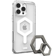 UAG Plyo Magsafe Ice White/Titanium Stand iPhone 16 Pro Max - Phone Cover