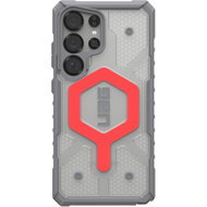 UAG Pathfinder Clear w/Magnet Active Lava Lanyard Samsung Galaxy S25 Ultra - Phone Cover