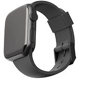 UAG [U] Silicone Strap Black Apple Watch 6/SE/5/4/3/2/1 40/38mm - Watch Strap