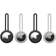 UAG Dot Loop 4 Pack Black/Marshmallow Apple AirTag - AirTag Loop