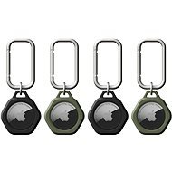 UAG Scout 4 Pack Black/Olive Apple AirTag - AirTag Key Ring