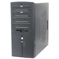 MiddleTower Ropla XENON BL4, ATX-300W, černý [ab007010] - PC-Gehäuse