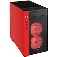 SilverStone Redline RL08 RGB - piros - Számítógépház
