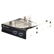SilverStone FP36B-E black - Front Panel