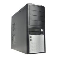 EUROCASE MiddleTower 5410 Black-silver 350W 8cm - PC Case