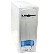 Eurocase MicroTower Q2, mATX 200W, multif. displej, 2x USB, 1x FireWire, 2x Audio - PC Case