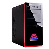 Eurocase ML 5485 black red - PC skrinka