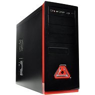 Eurocase ML 5485 black red - 400 W - PC skrinka