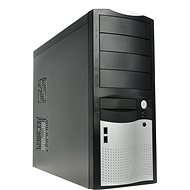 Eurocase Middletower 5410 schwarz-silber 400W - PC-Gehäuse