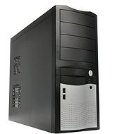EUROCASE MiddleTower 5410 Black-silver 450W - PC Case