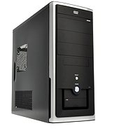 EUROCASE MiddleTower 301 Black-silver - PC Case