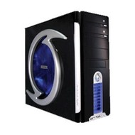 EUROCASE MiddleTower 550 Black-silver 550W - PC Case